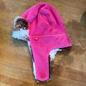 Zutano Furry Fleece Trapper Hat size 4T